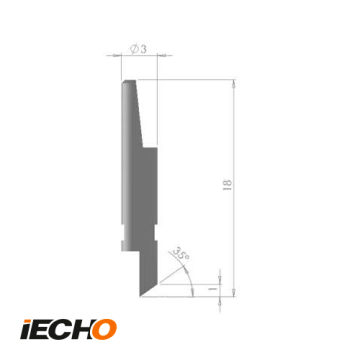 Tungsten steel Blade-3.00MM Cutting depth 0.8mm