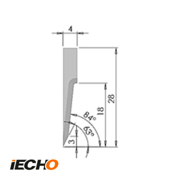 Tungsten steel Blade-0.63MM Cutting depth 14.0mm
