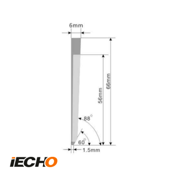 Tungsten steel Blade-1MM Cutting depth 52.00mm