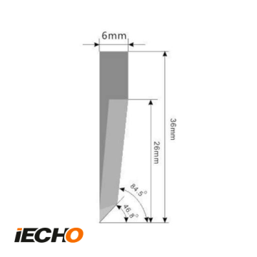 Tungsten steel Blade-1MM Cutting depth 26.00mm