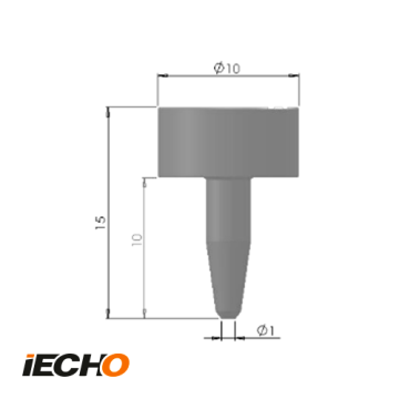 Tungsten steel Notch Blade-Punching Φ1MM Punching depth 5MM