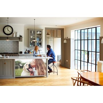 GEF112S Wit Glanzend pvc-vrije vinyl