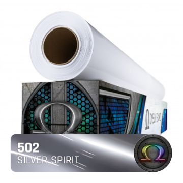 Printable Omega Skinz Silver Spirit - 1.525m x 25m